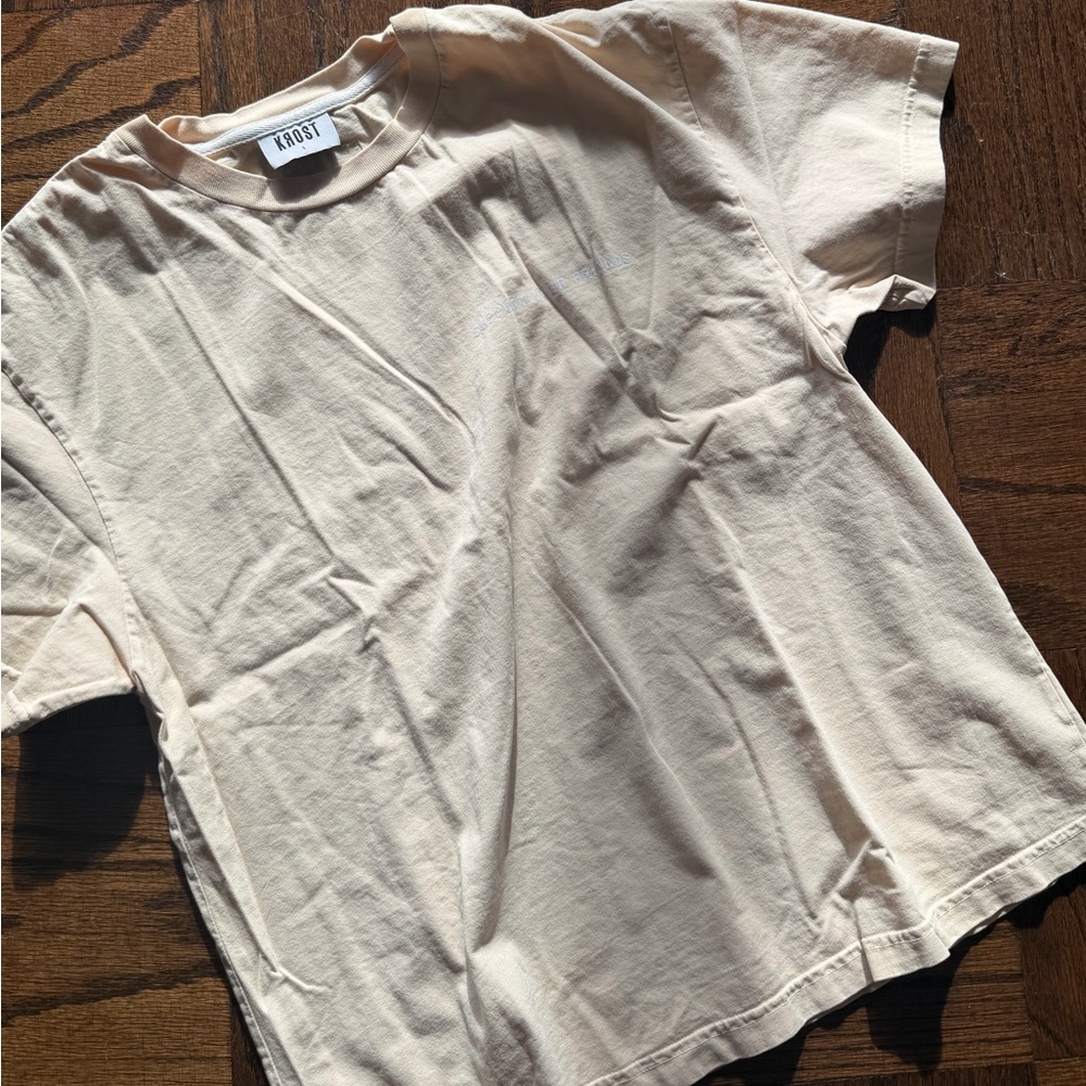 Ost Cream Short Sleeve Tee View 3